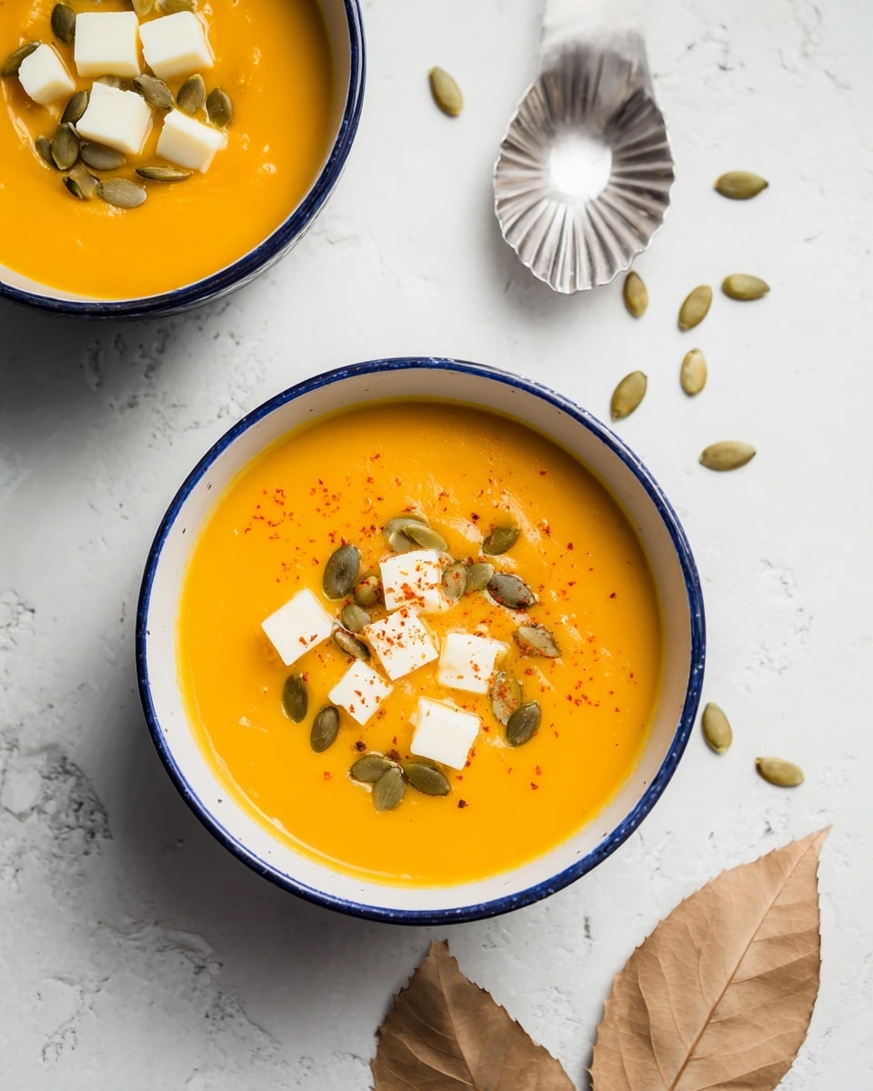 Butternut Squash and Pumpkin Soup Recipe - Recipe Image