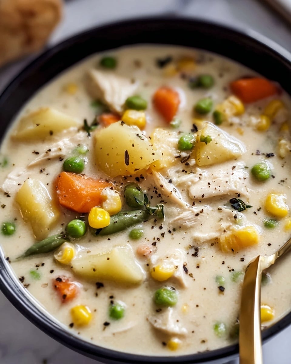 Chicken Pot Pie Soup Recipe - Recipe Image