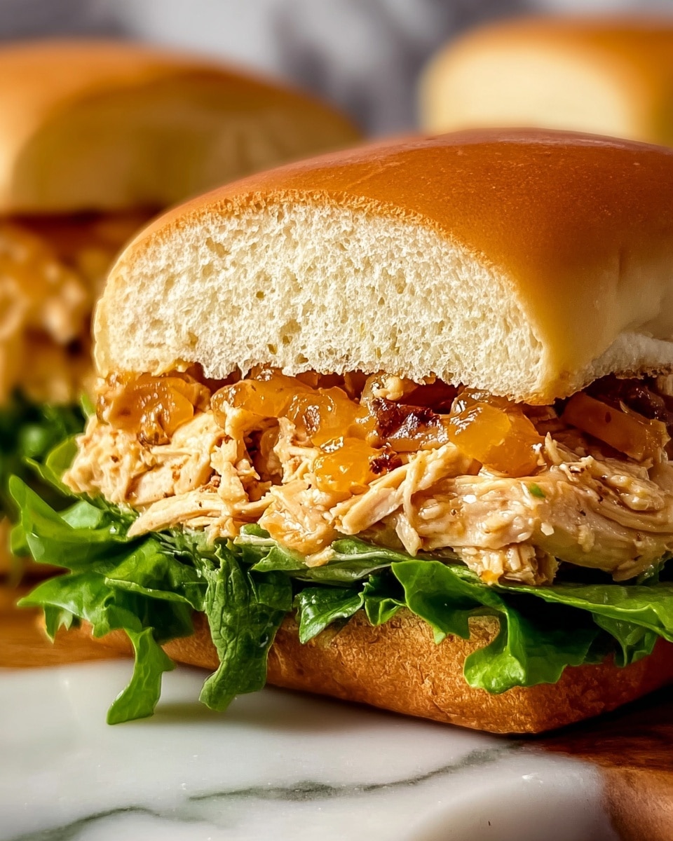 Crock Pot Ranch Chicken Sandwiches Recipe - Recipe Image