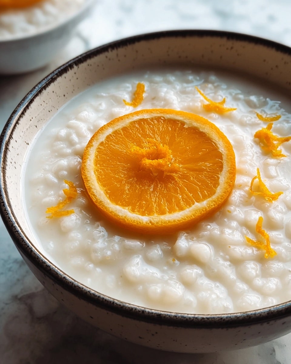 Creamy Orange Rice Pudding Recipe - Recipe Image