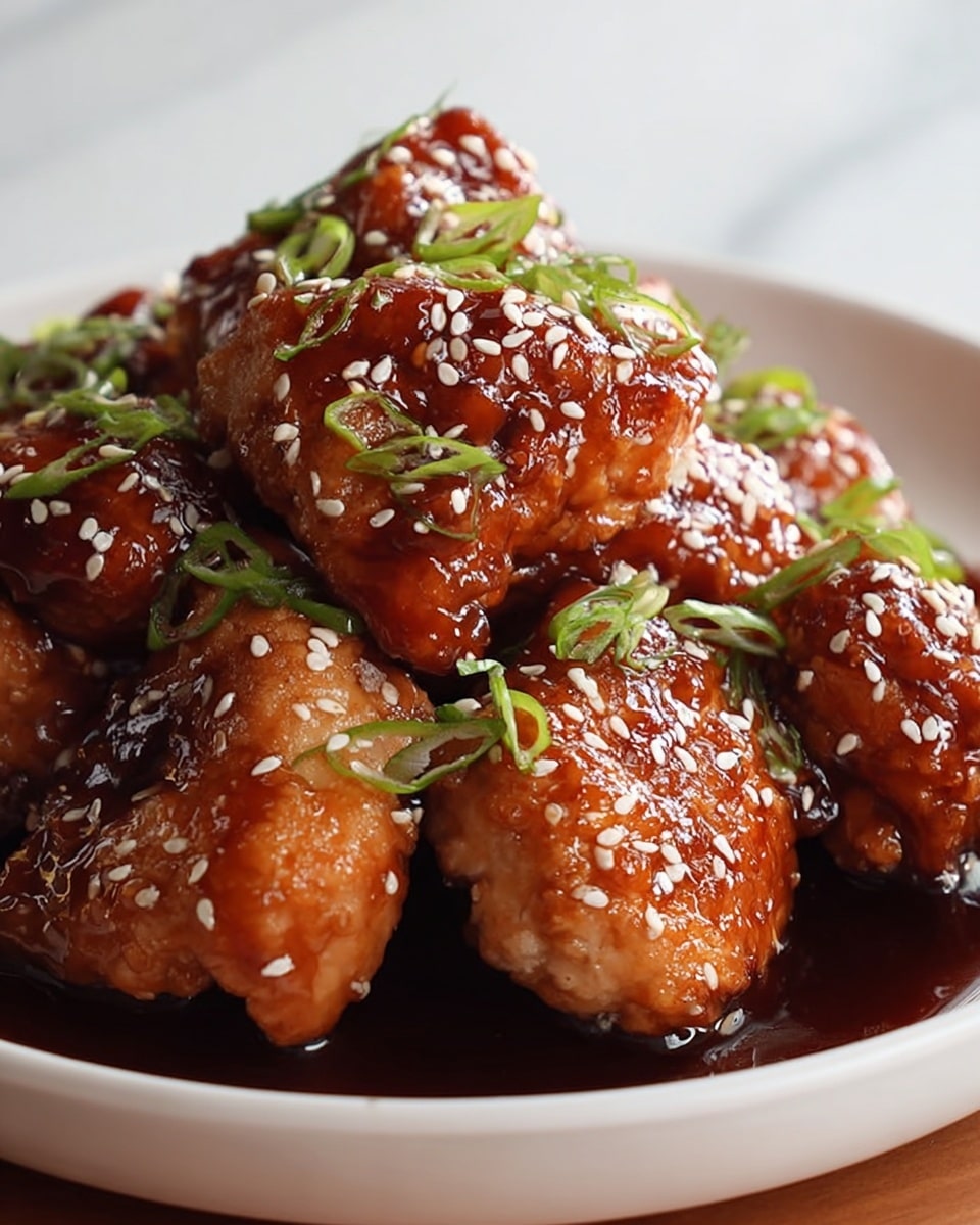 Slow Cooker Honey Garlic Chicken Recipe - Recipe Image