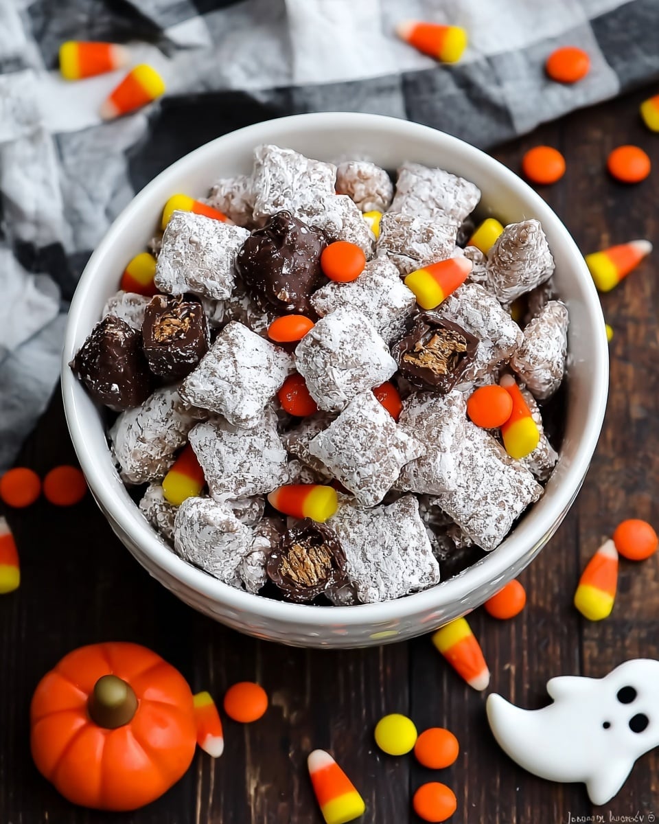 Halloween Muddy Buddies Recipe - Recipe Image