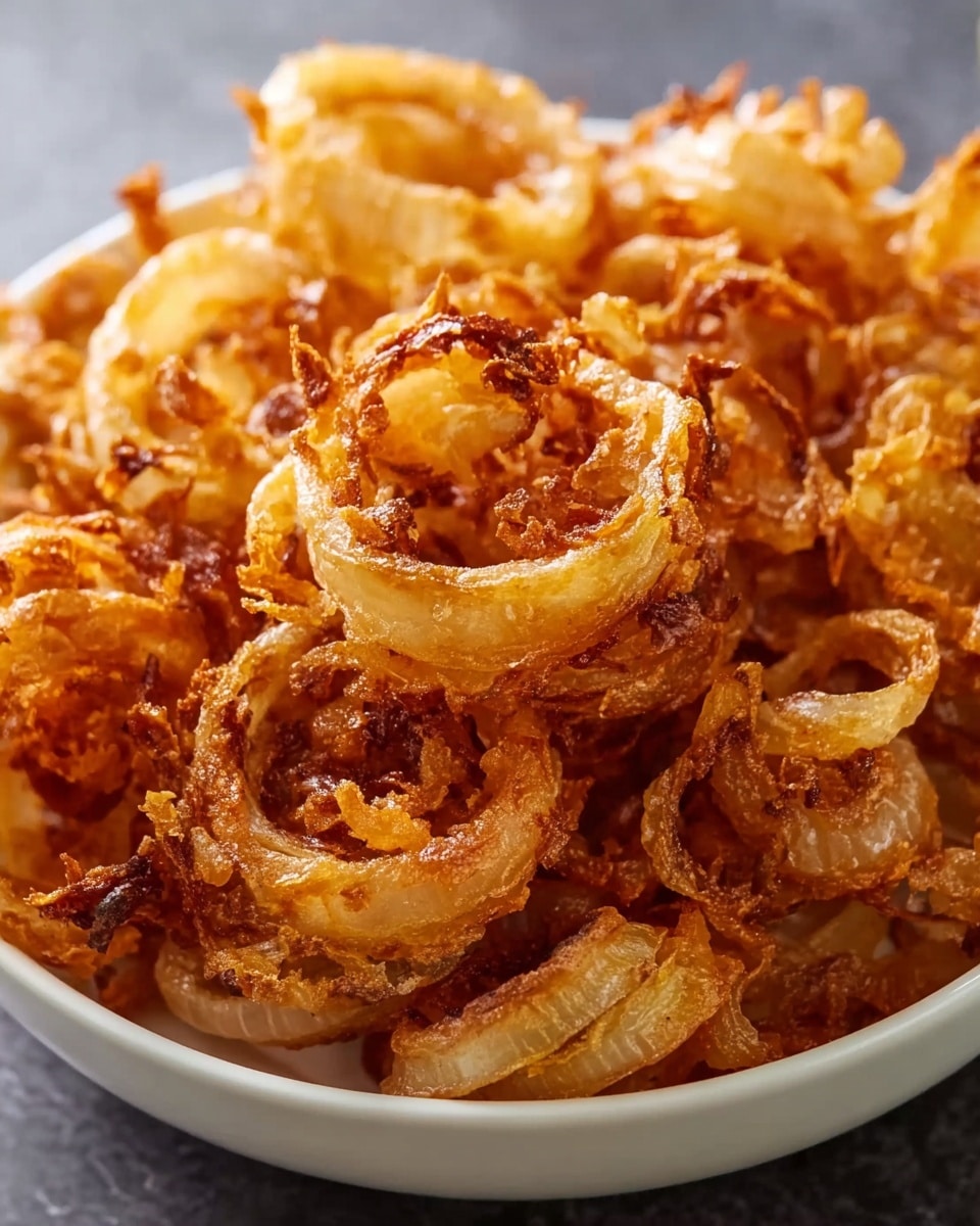 Crispy Mini Blooming Onions in Air Fryer Recipe - Recipe Image