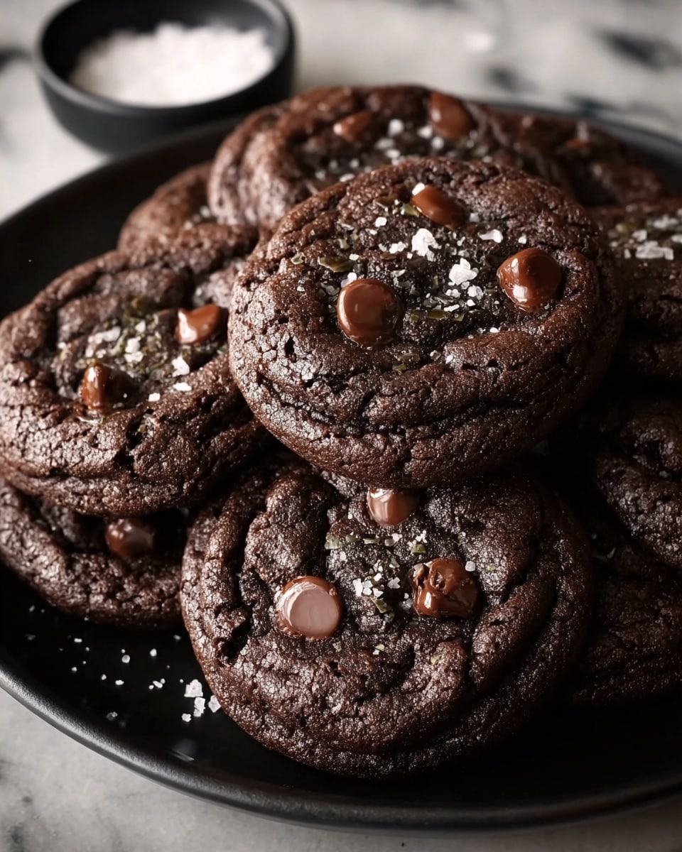 Dark Chocolate Sugar Cookies Recipe - Recipe Image