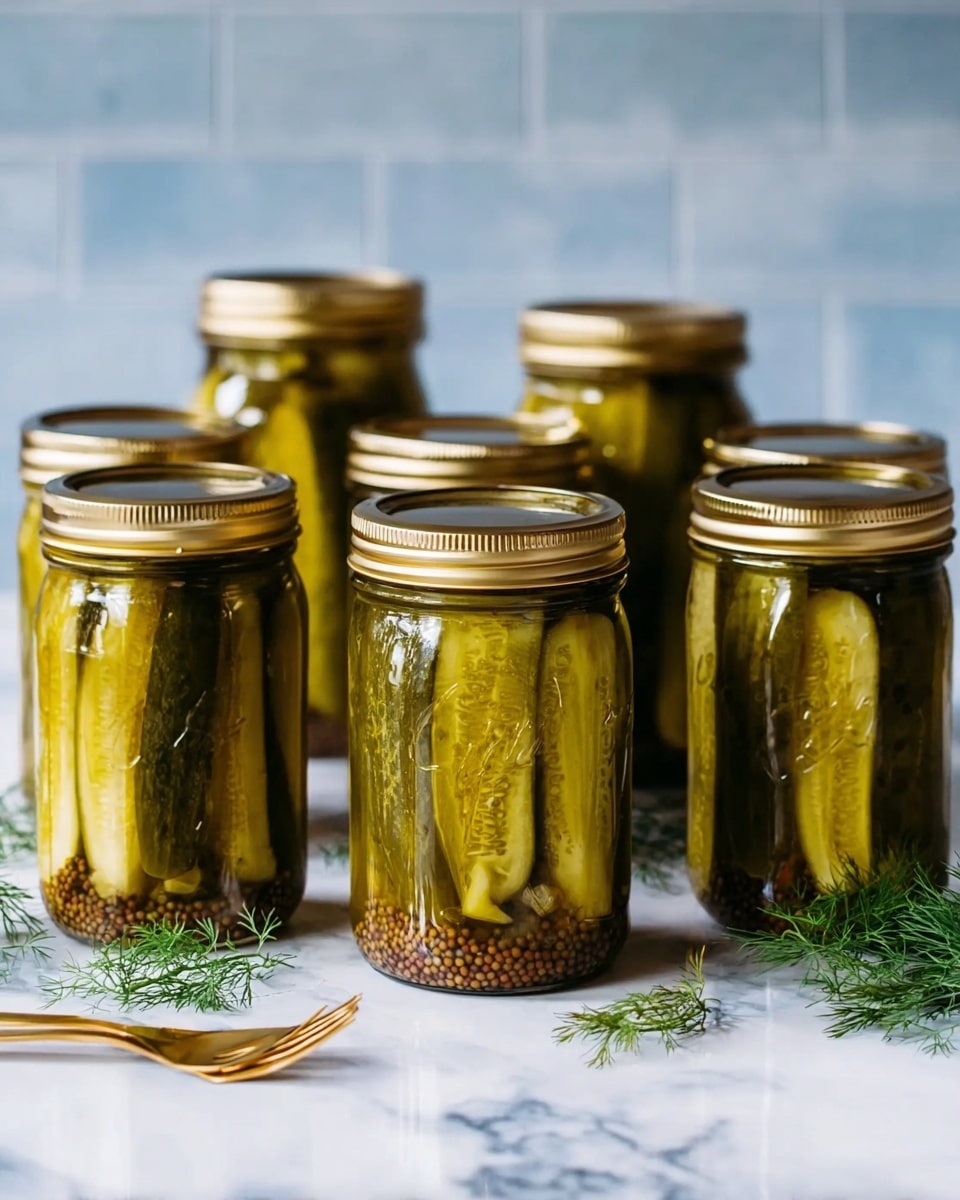 The Ultimate Dill Pickle Recipe for Bold, Crunchy Flavor Recipe - Recipe Image