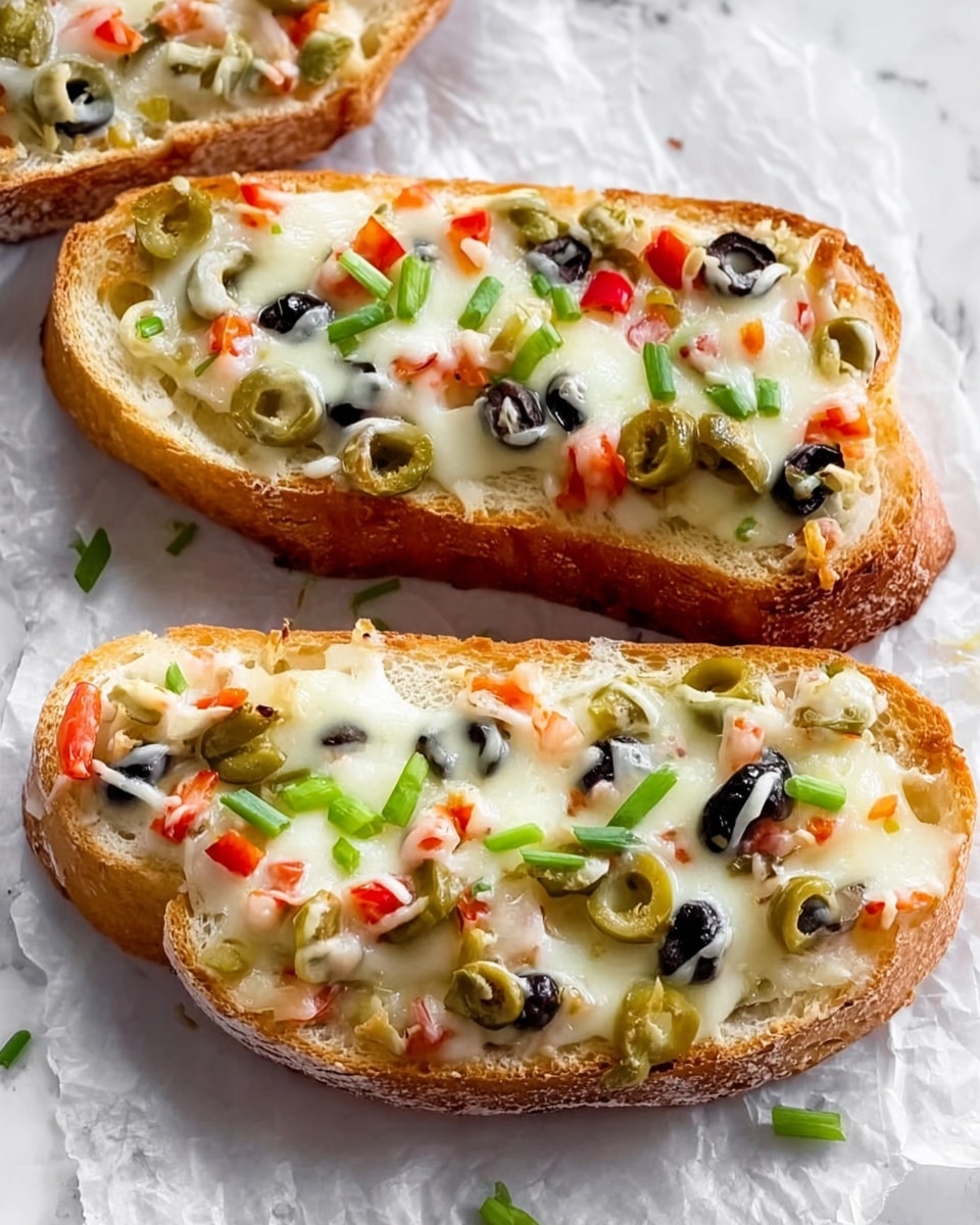 Olive Cheese Bread Recipe - Recipe Image