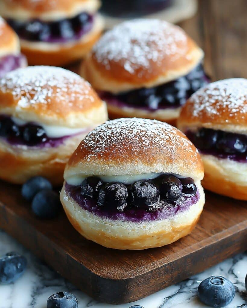 Blueberry Cheesecake Rolls Recipe