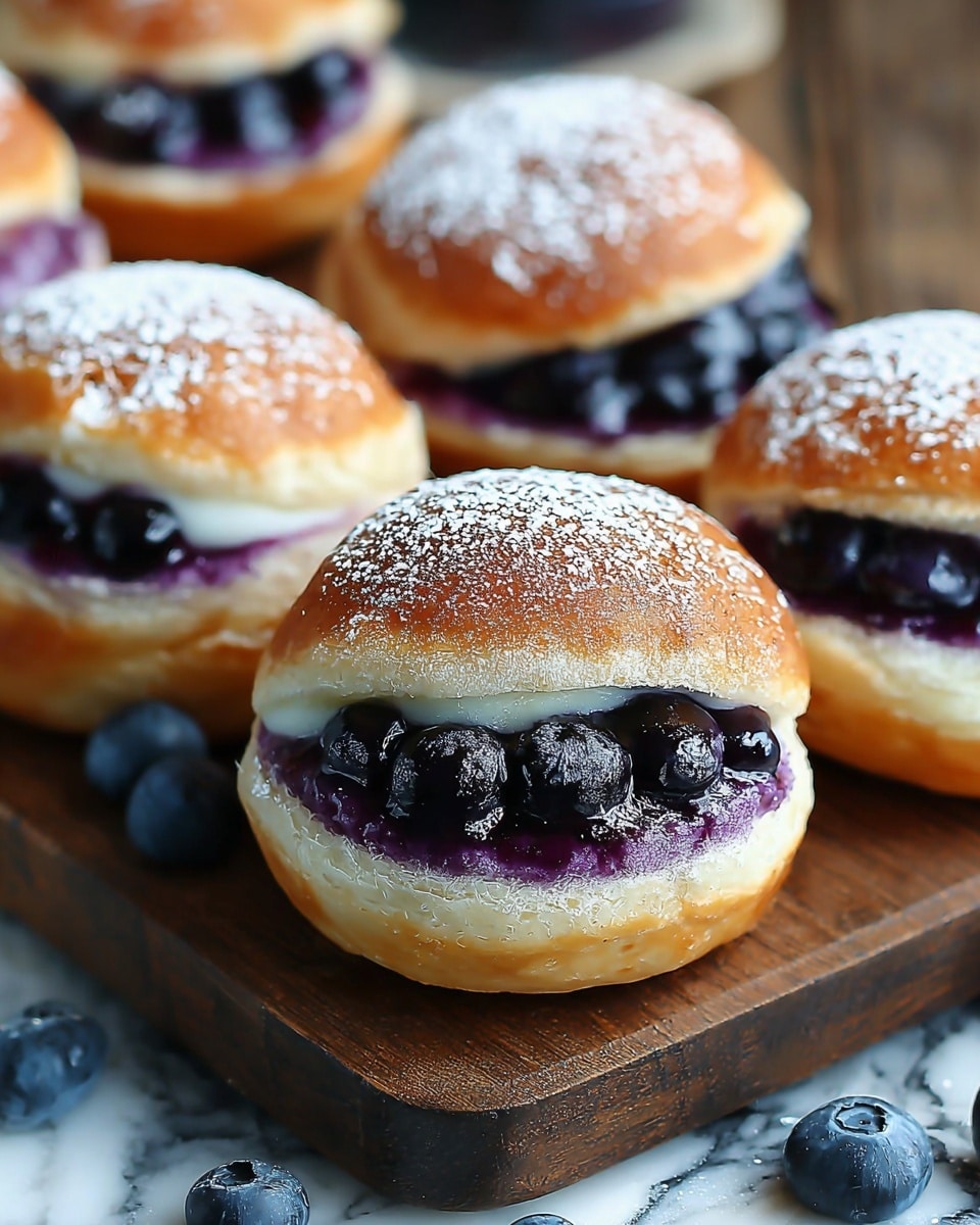 Blueberry Cheesecake Rolls Recipe - Recipe Image