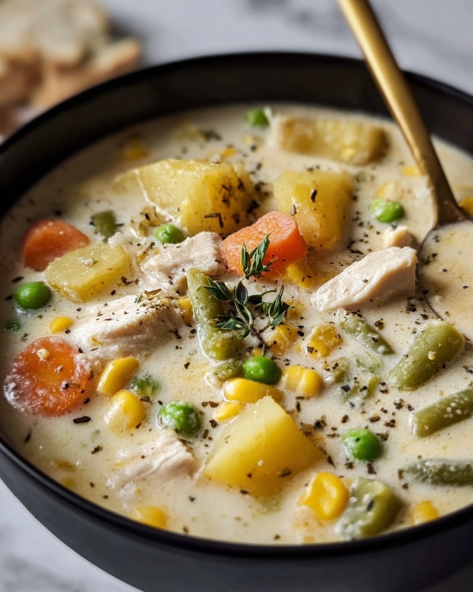 Chicken Pot Pie Soup Recipe - Recipe Image