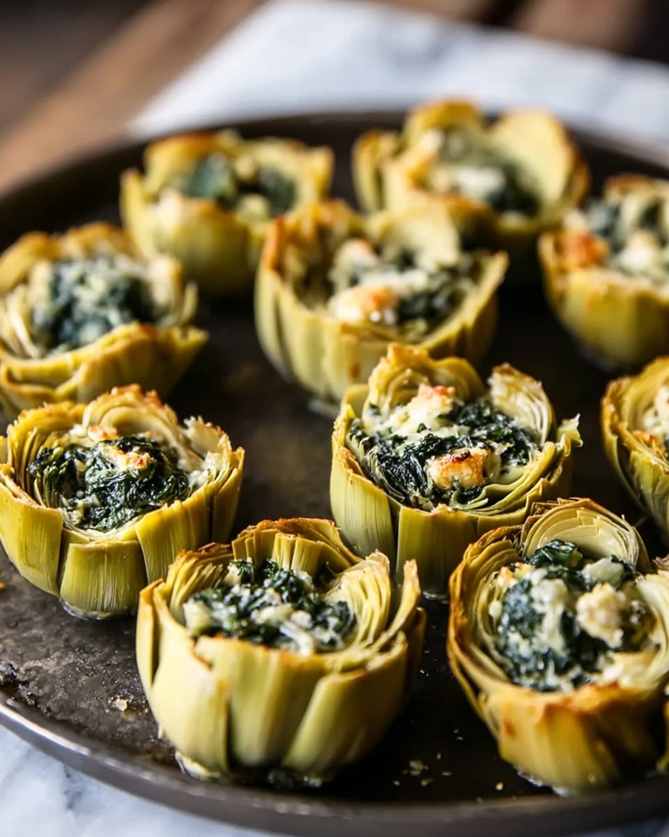 Spinach Artichoke Bites Recipe - Recipe Image