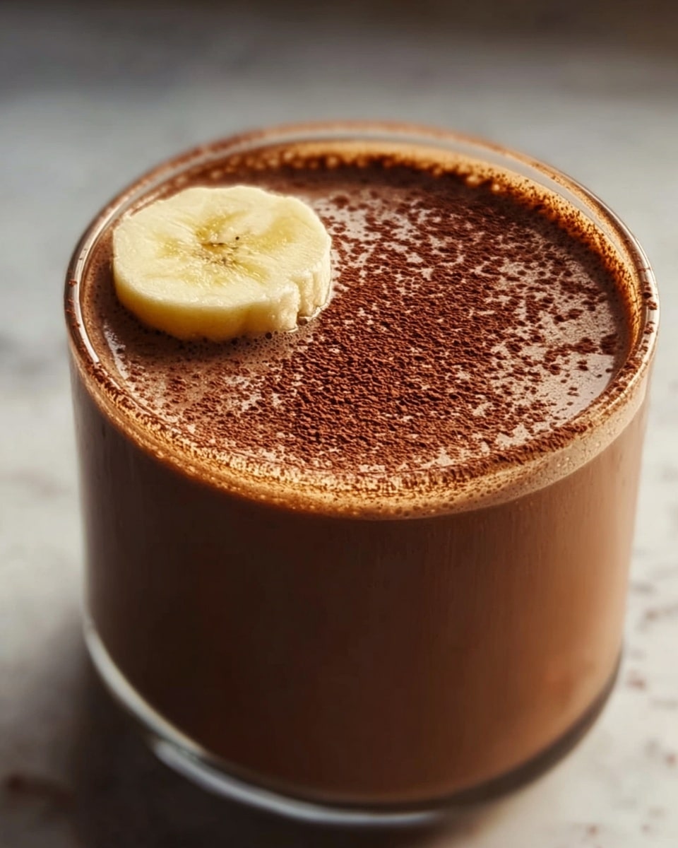 Banana Chocolate Smoothie Recipe - Recipe Image
