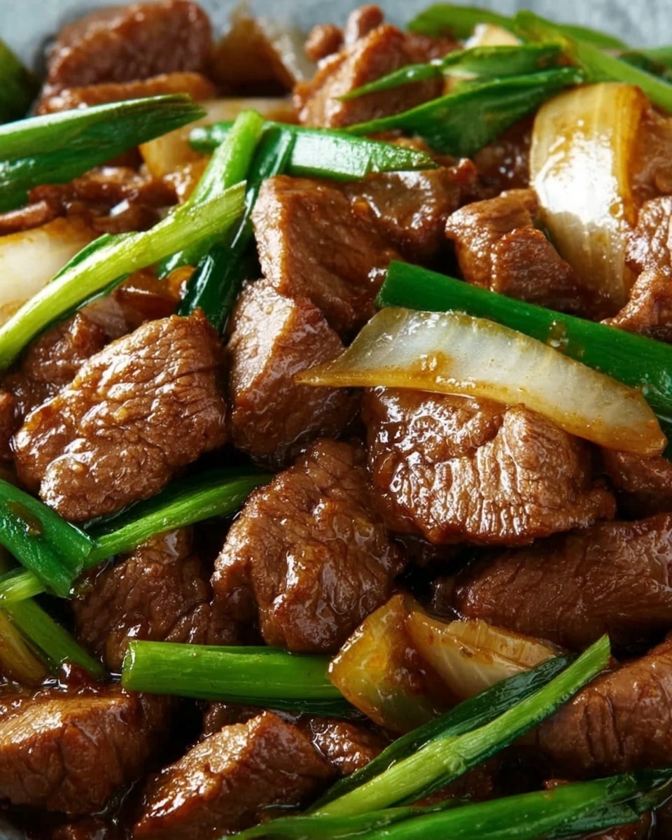 Chinese Beef and Onion Stir-Fry Recipe - Recipe Image