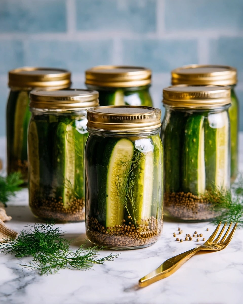 The Ultimate Dill Pickle Recipe for Bold, Crunchy Flavor Recipe - Recipe Image