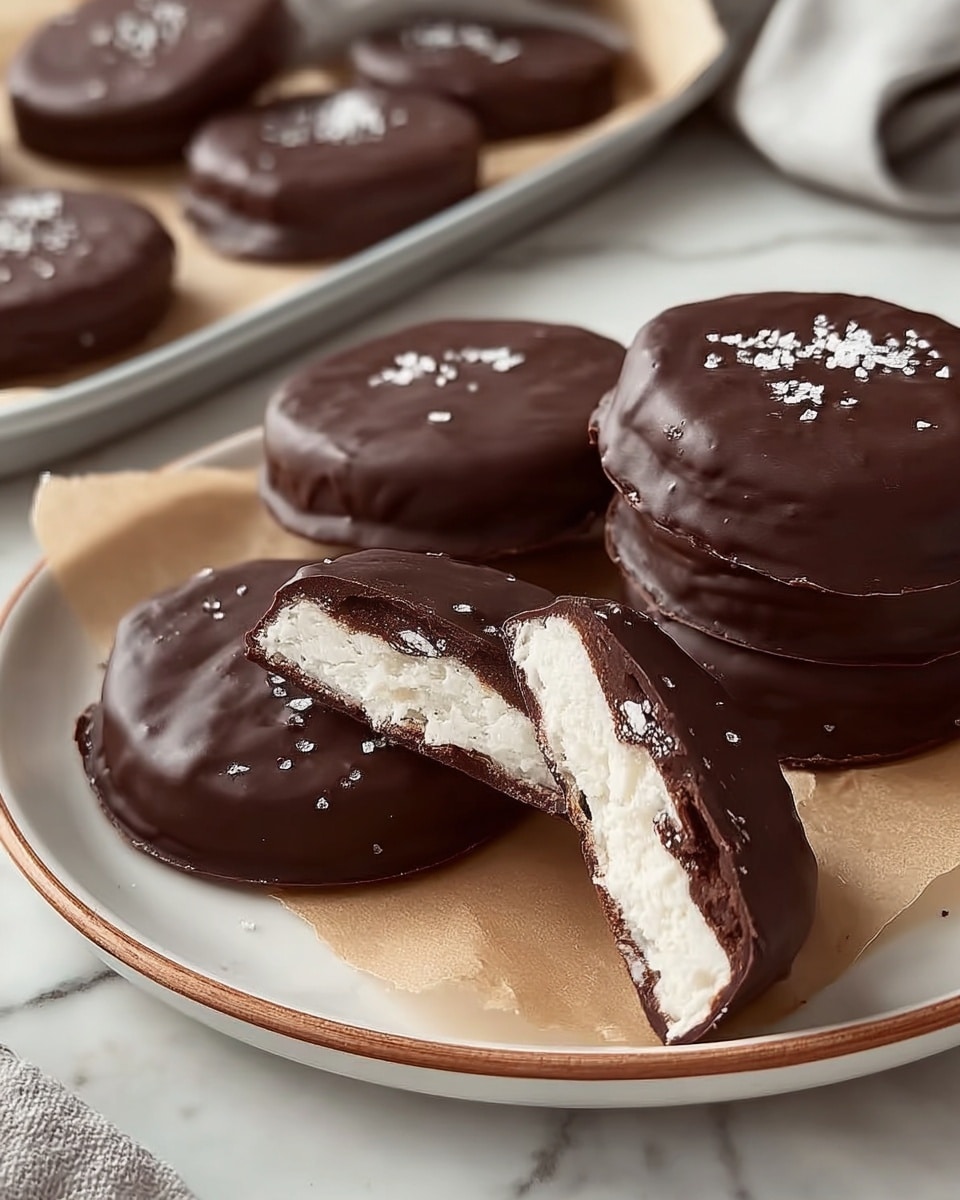 Homemade Peppermint Patties Recipe - Recipe Image