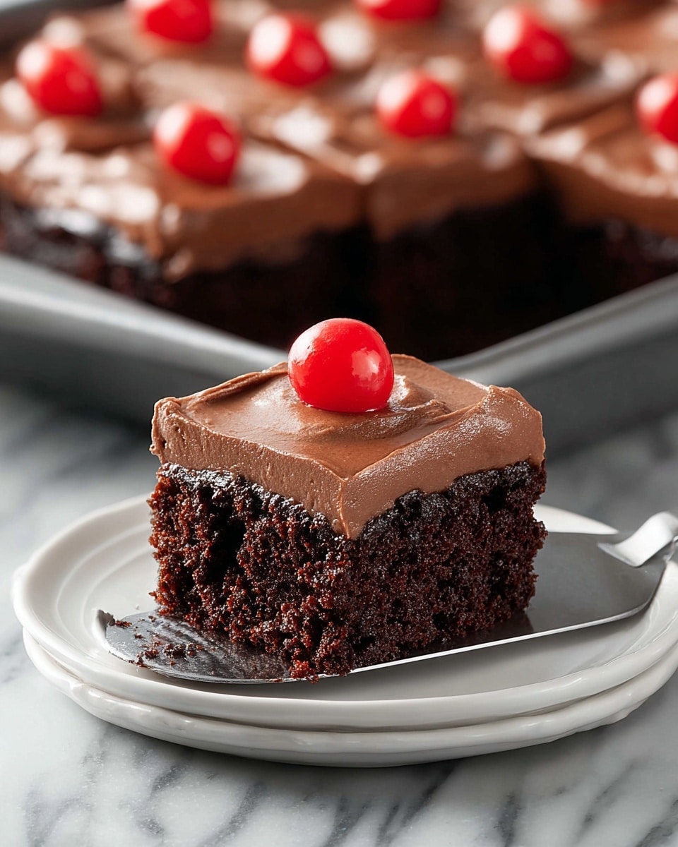 Dr Pepper Cherry Cake Recipe - Recipe Image
