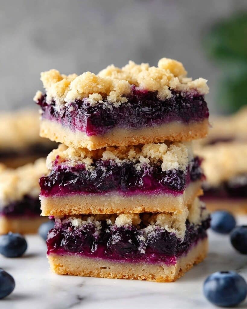 Triple Berry Cobbler Bars Recipe