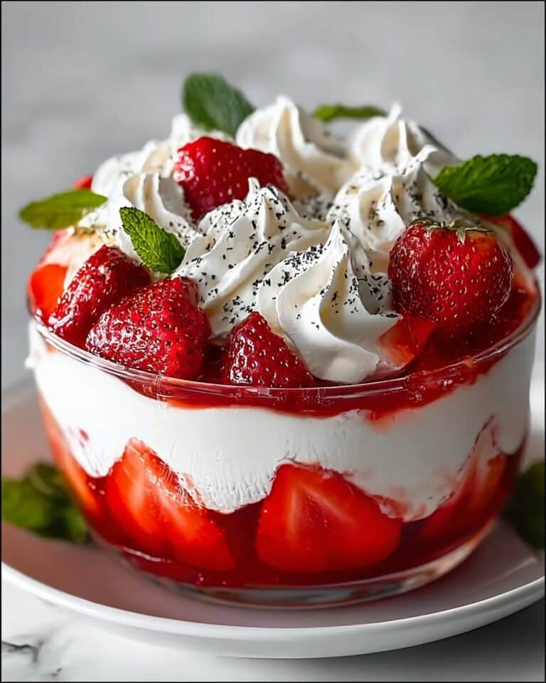 Southern Strawberry Punch Bowl Cake Recipe