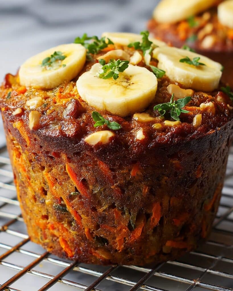 Morning Glory Banana Carrot Muffins Recipe