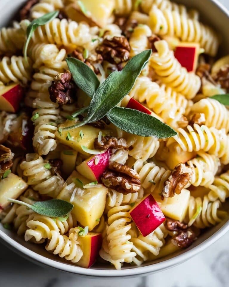 Autumn Apple Pasta Salad Recipe