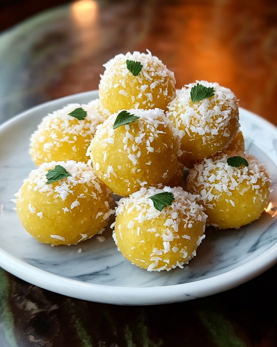 Pineapple Christmas Balls Recipe - Recipe Image
