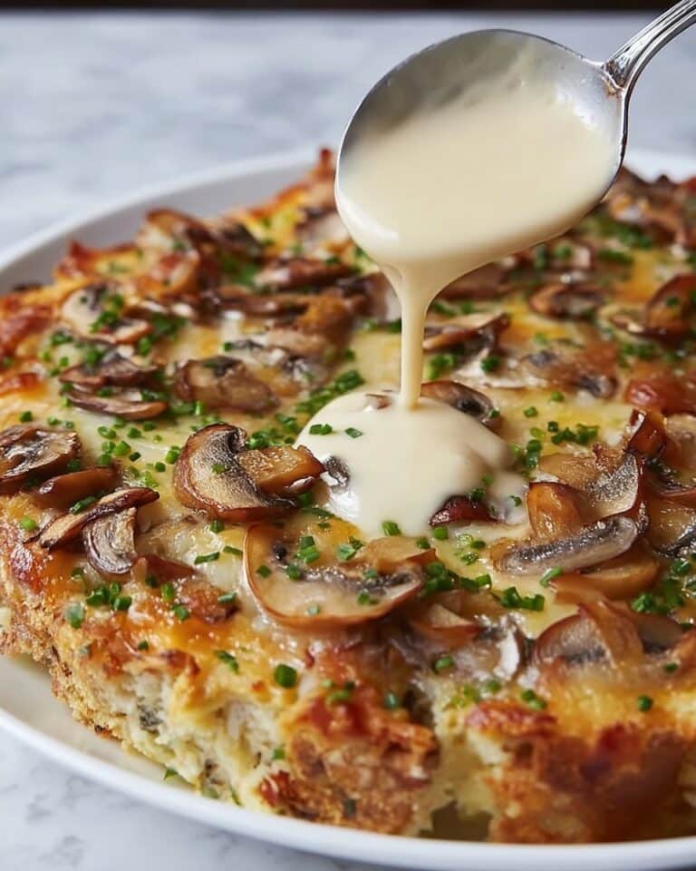 Chicken and Mushroom Gratin Recipe