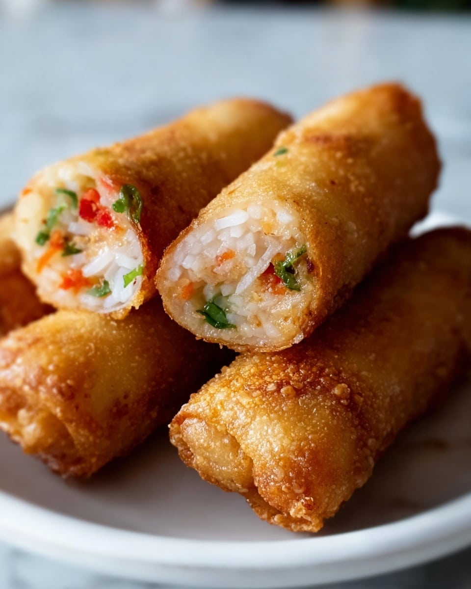 Crispy Crab Cake Egg Rolls with Lemon Dip Recipe - Recipe Image