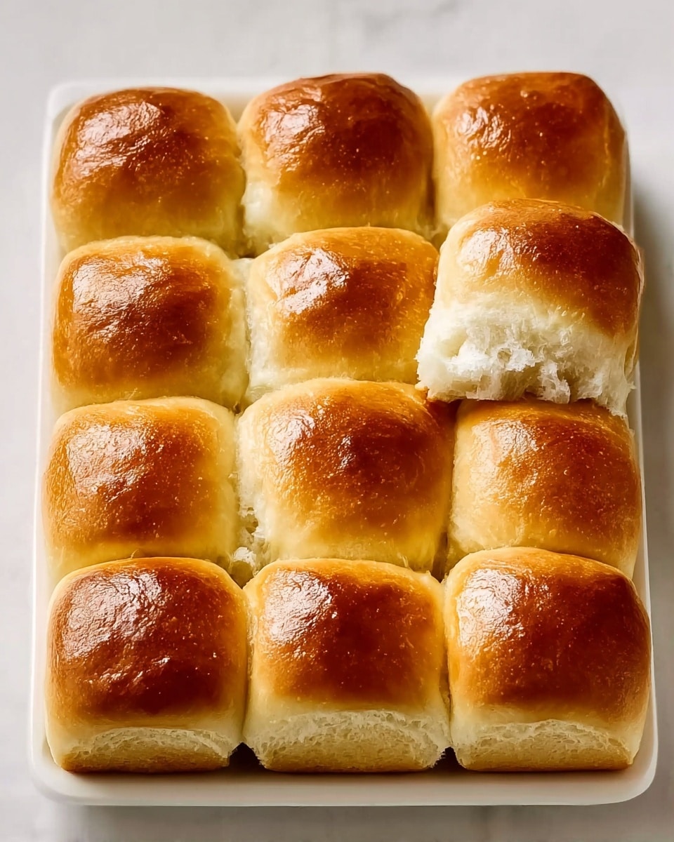Fluffy and Soft Dinner Rolls Recipe - Recipe Image