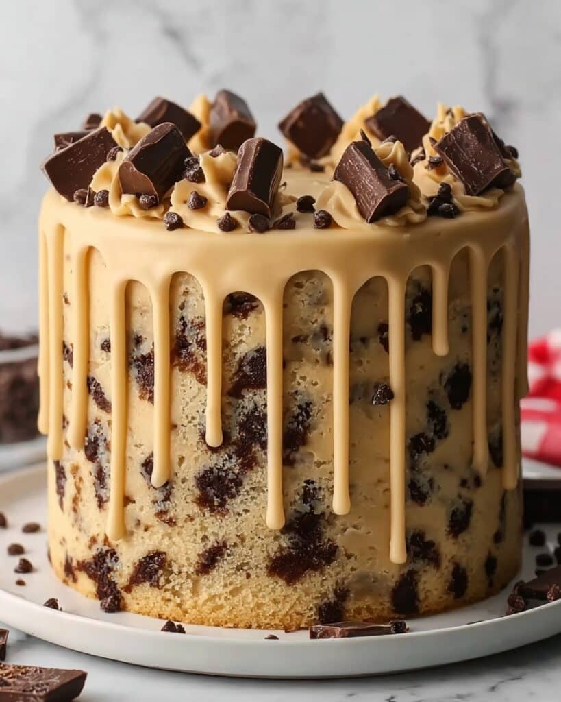 Banana Cake with Chocolate Chips Recipe