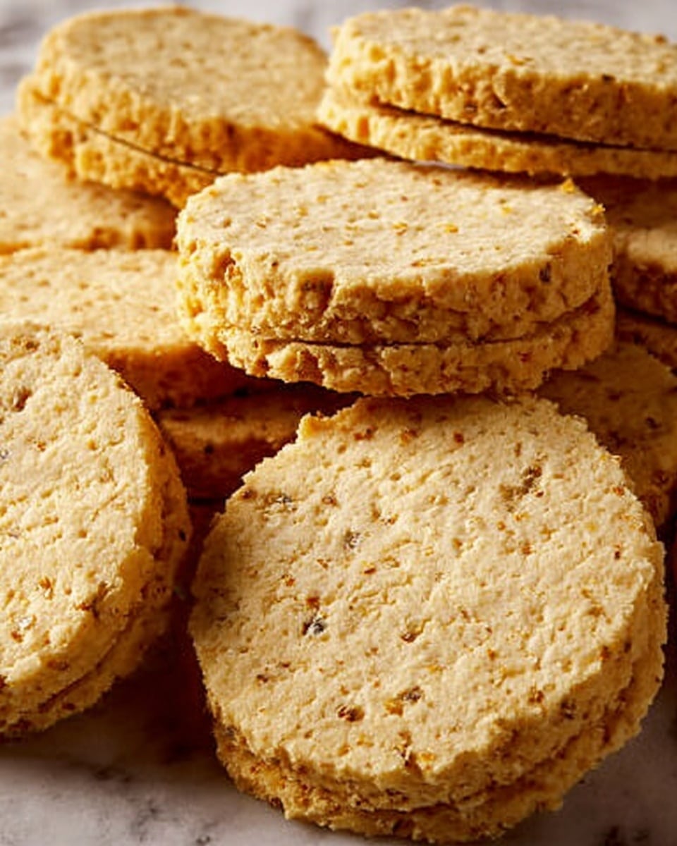 Savory Cheddar and Parmesan Cookies Recipe - Recipe Image