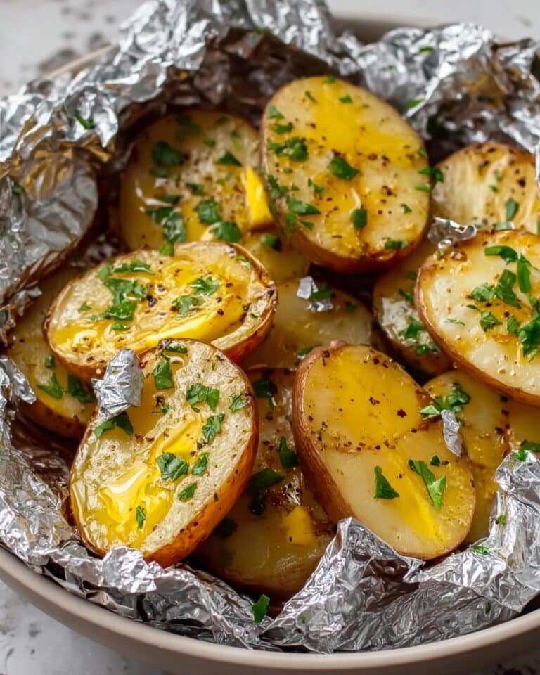 Crock Pot Foil-Wrapped Potatoes Recipe