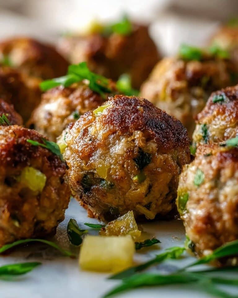 Turkey Stuffing Balls Recipe