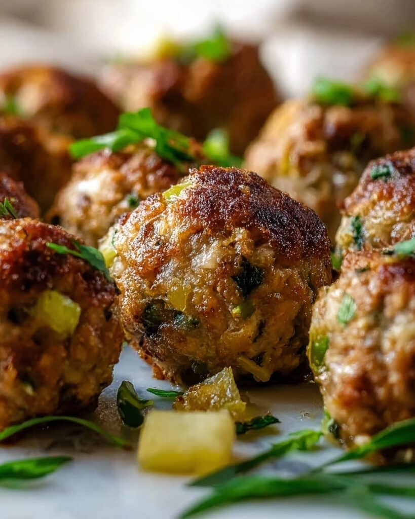 Turkey Stuffing Balls Recipe