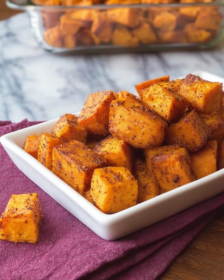 Easy Roasted Sweet Potato Bites Recipe