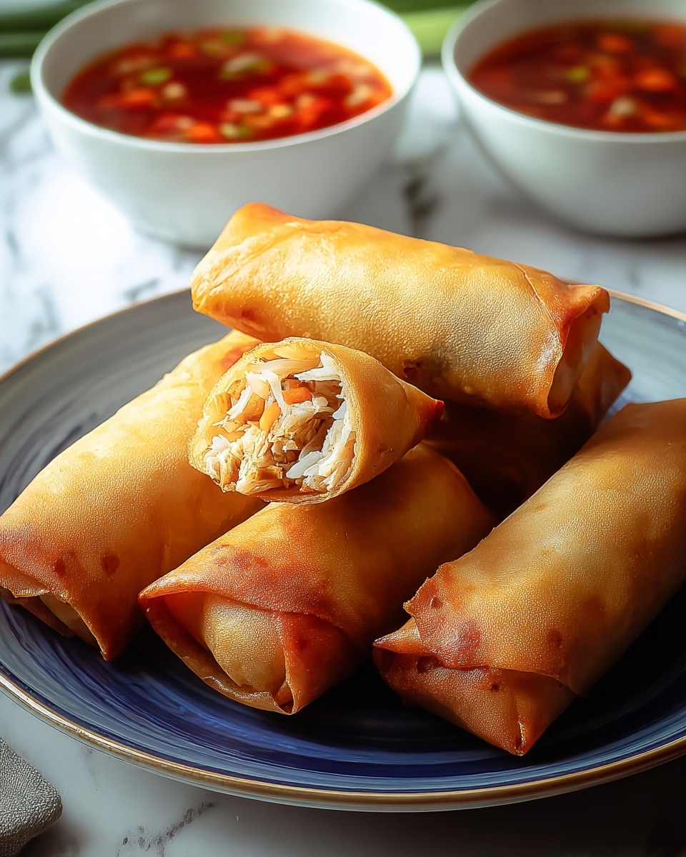 Easy Chicken Spring Rolls Recipe
