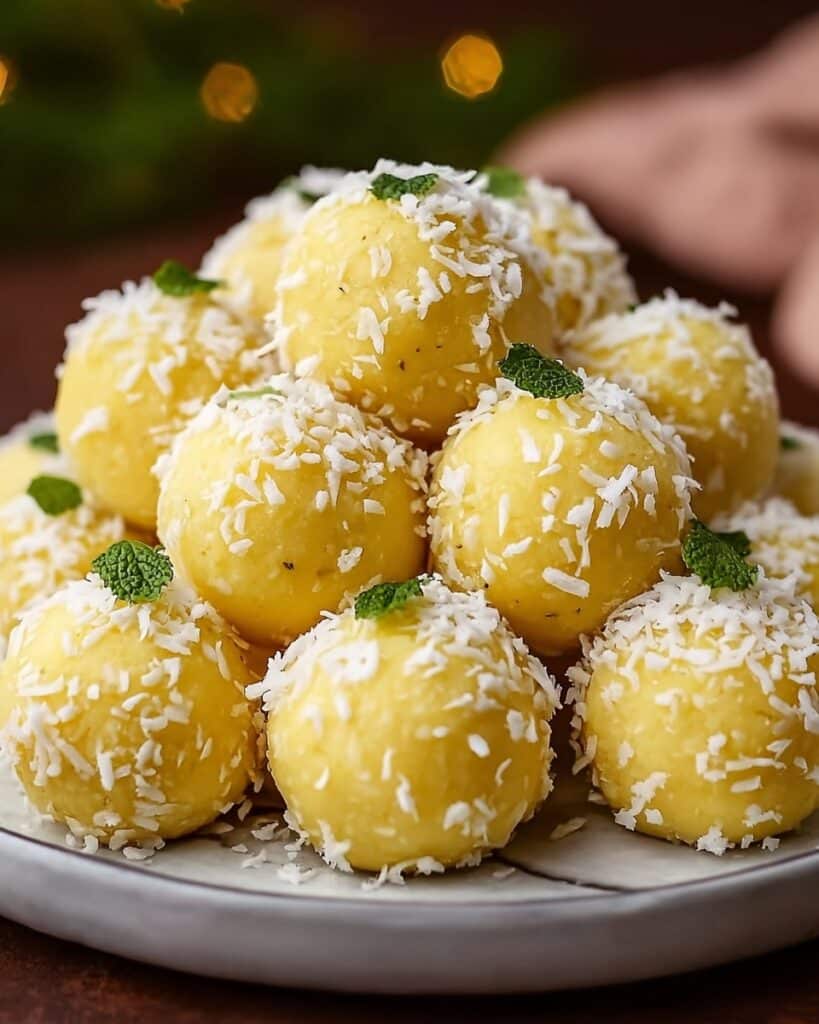Pineapple Christmas Balls Recipe