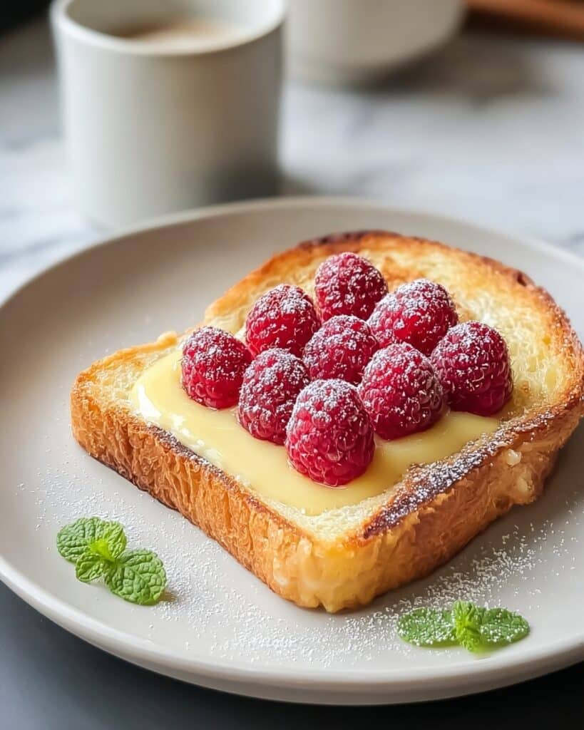 Air Fryer Custard Toast Recipe