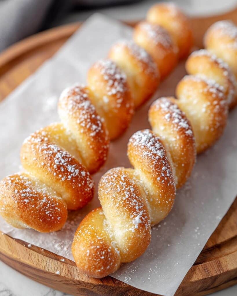 Korean Twisted Donuts (Kkwabaegi) Recipe