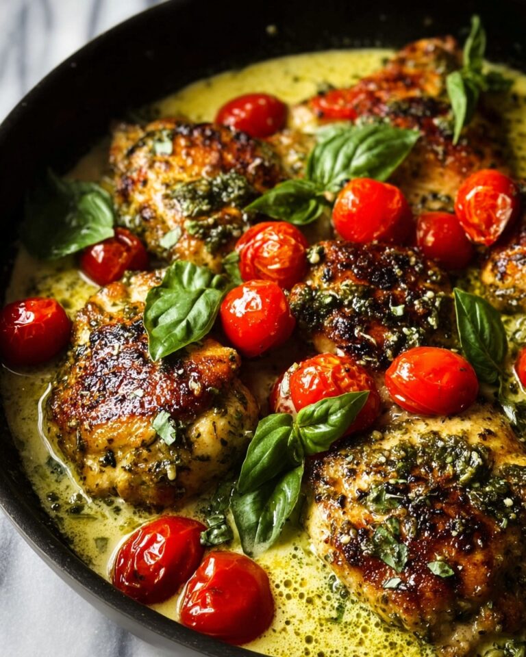 Creamy Pesto Chicken Recipe
