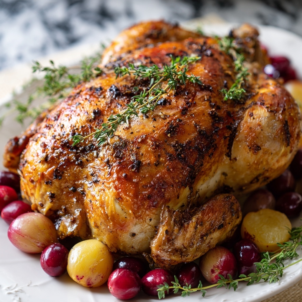 Apple & Cranberry Roasted Chicken Recipe - Recipe Image