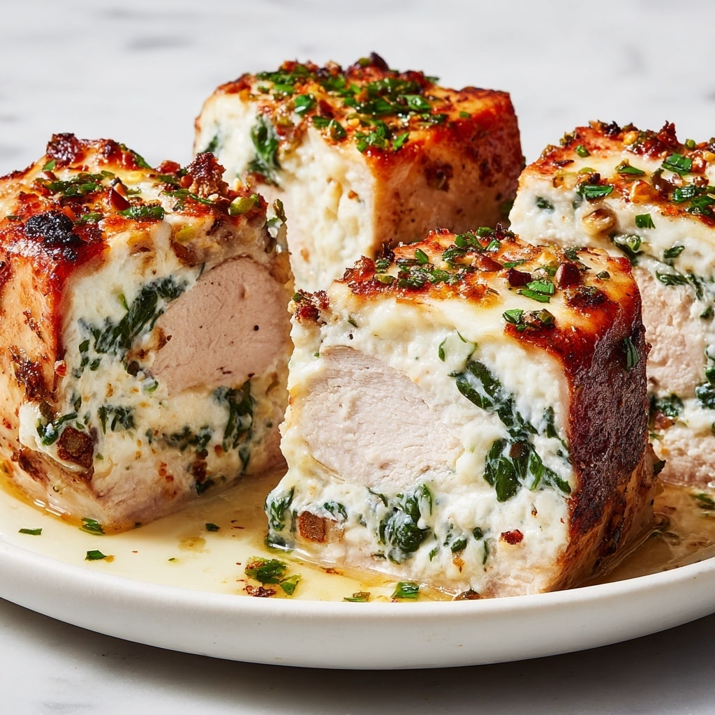 Creamy Chicken and Spinach Casserole Recipe - Recipe Image