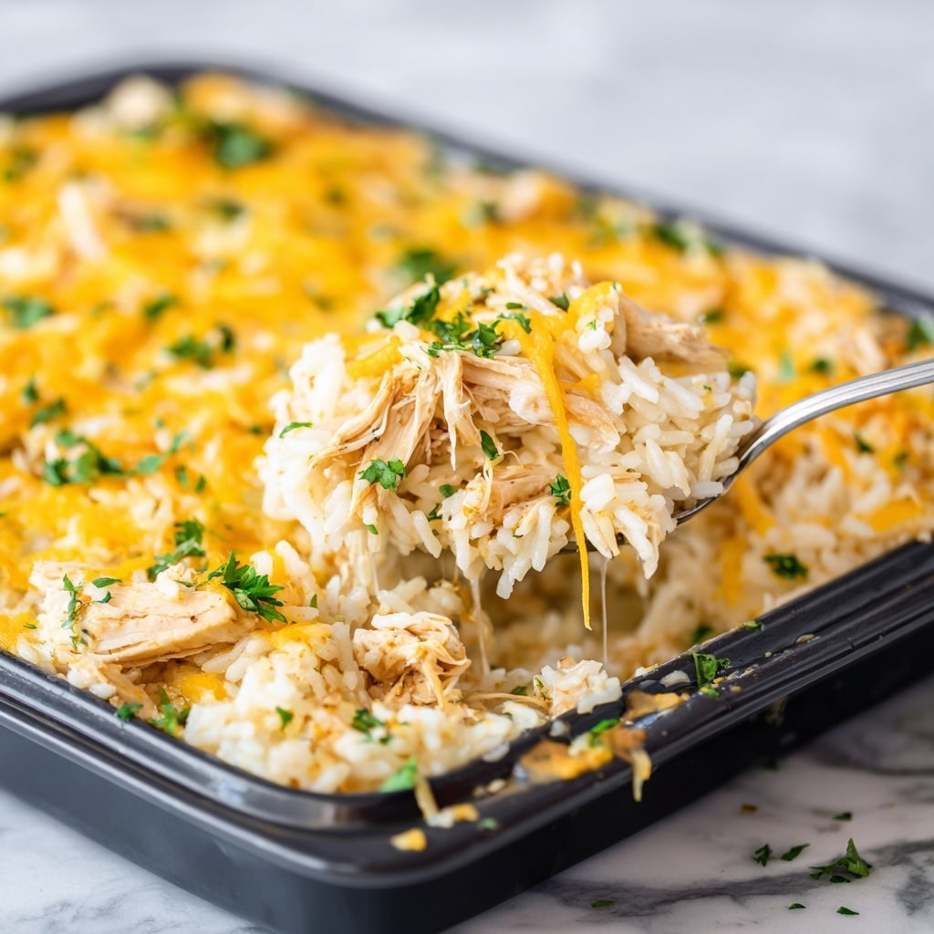 Best Ever Chicken and Rice Casserole Recipe - Recipe Image