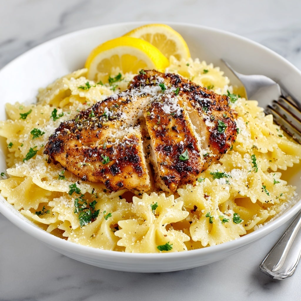 Lemon Chicken Pasta Recipe - Recipe Image