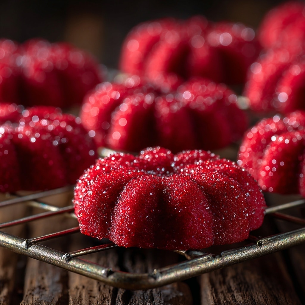 Red Velvet Spritz Cookies Recipe - Recipe Image