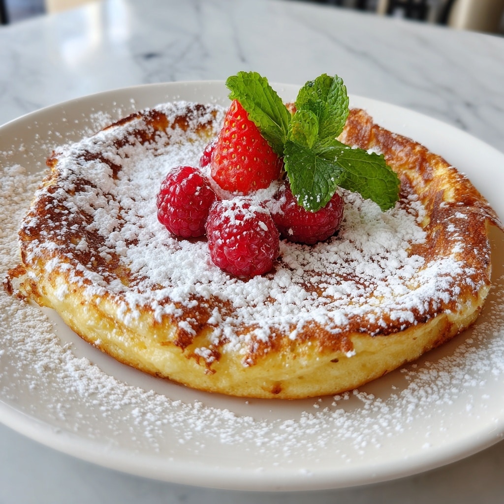 Baby Dutch Pancake Recipe - Recipe Image