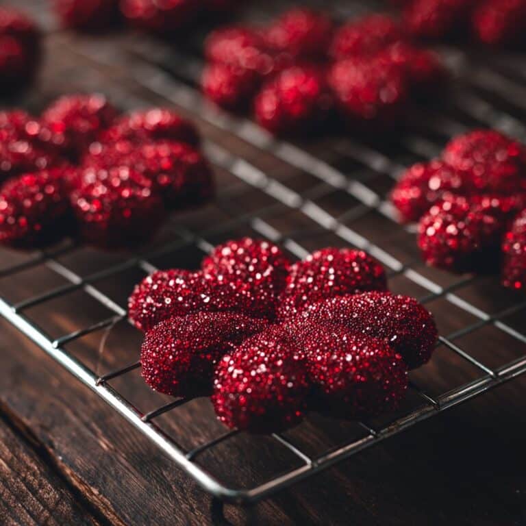 Red Velvet Spritz Cookies Recipe