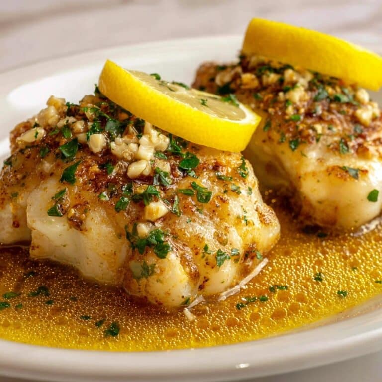 Lemon Butter Garlic Fish Recipe
