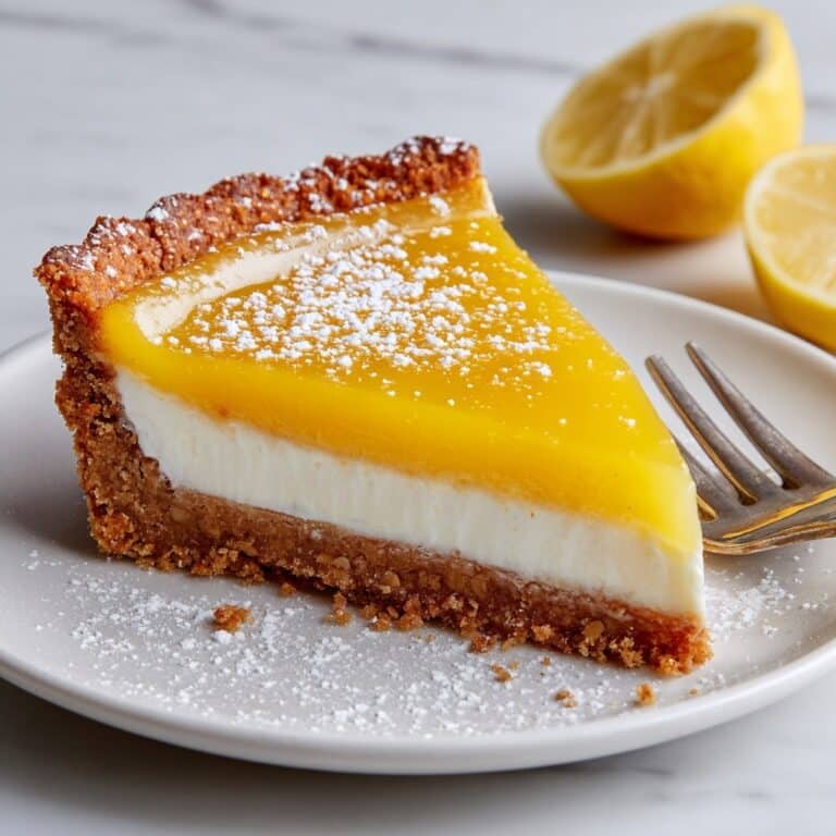 Easy Crustless Lemon Tart Recipe