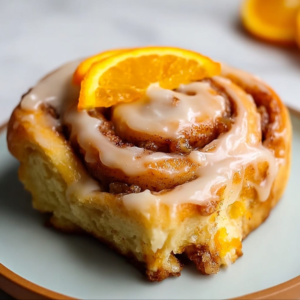 Orange Cinnamon Rolls Recipe - Recipe Image