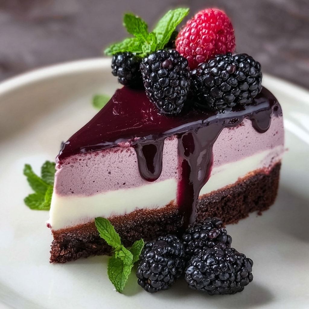 Blackberry Cheesecake Recipe - Recipe Image