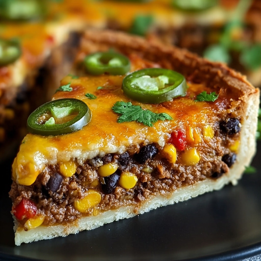 Cheesy Burrito Pie Recipe - Recipe Image